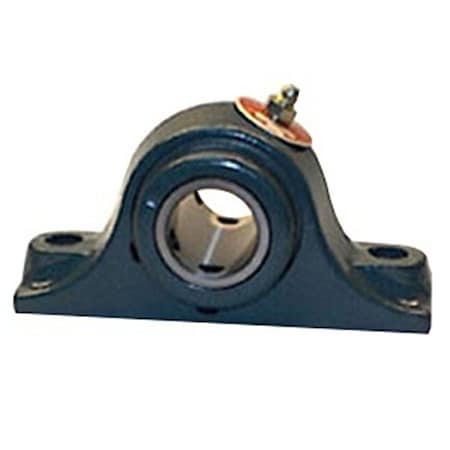Skf Pillow Block Bearing, 2.9375 in. Bore Dia, 2 Bolt Base, Solid Pillow Block P2B 215-SRB-SRE